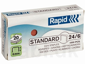 Rapid 24/6 Standard Hæfteklammer 24855700