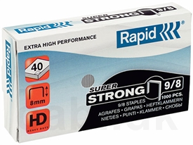 Rapid 9/8 Super Strong Hæfteklammer 24871000